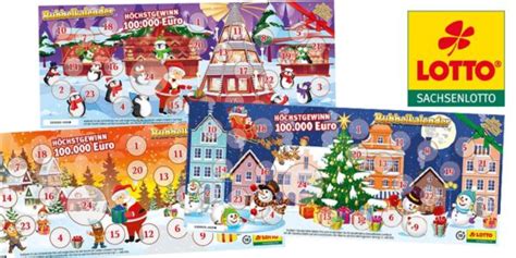 lotto adventskalender 2022|Rubbellos.